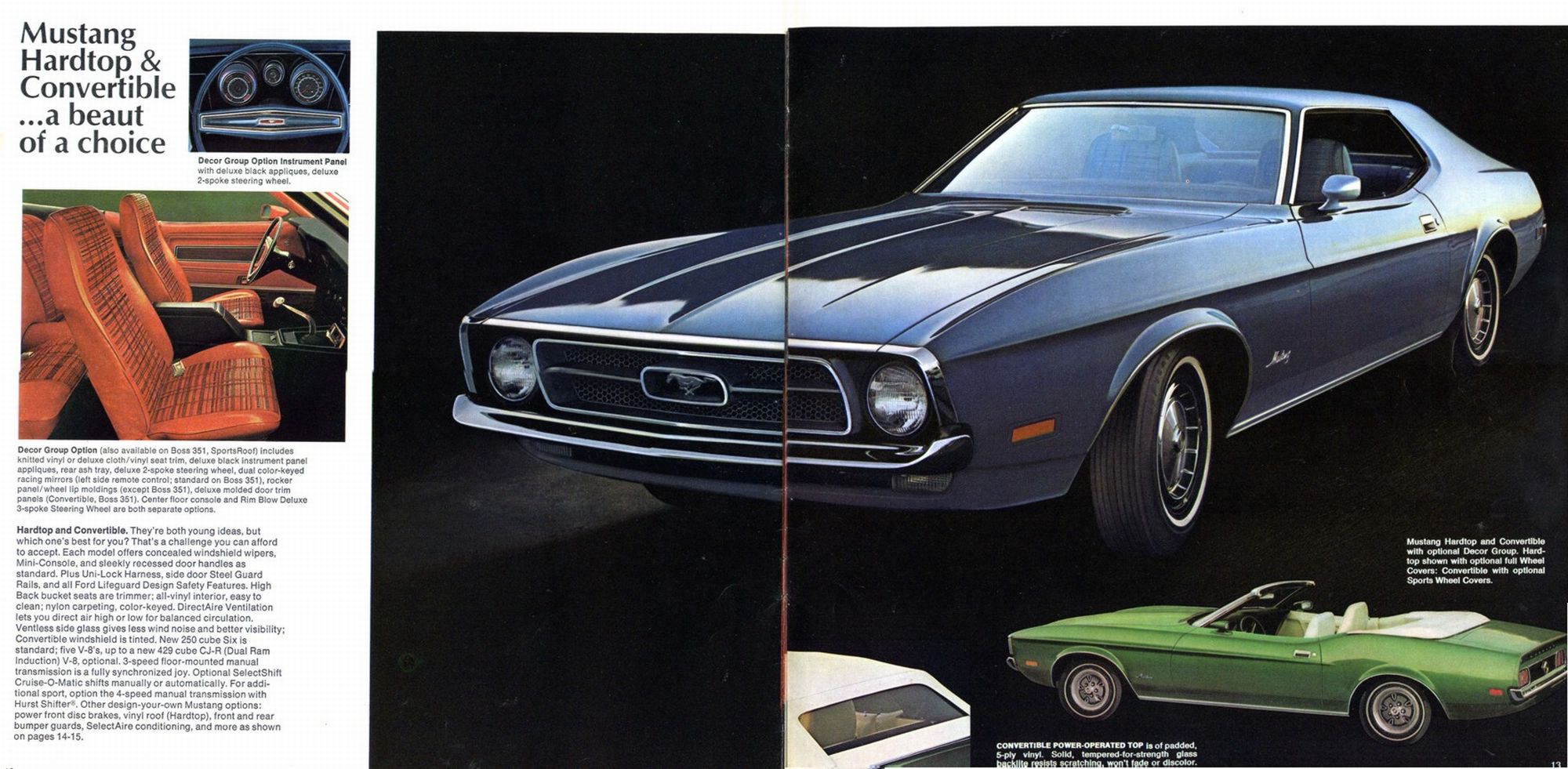 1971 Ford Mustang Brochure Page 5